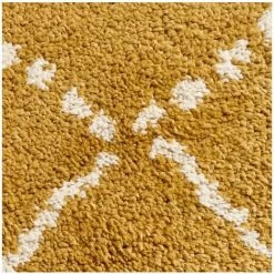 Tapis BOBOCHIC - Tapis Shaggy NOME Motif Berbère 120x170 Jaune - Jaune -BOBOCHIC Soldes 2022 23704555 4