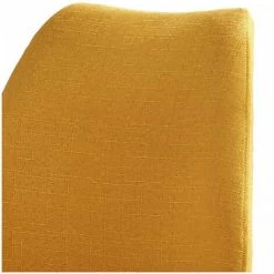 Chaise Et Fauteuil De Table BOBOCHIC - Lot De 2 Chaises De Table ARIAL Tissu Jaune - Jaune -BOBOCHIC Soldes 2022 24042339 5