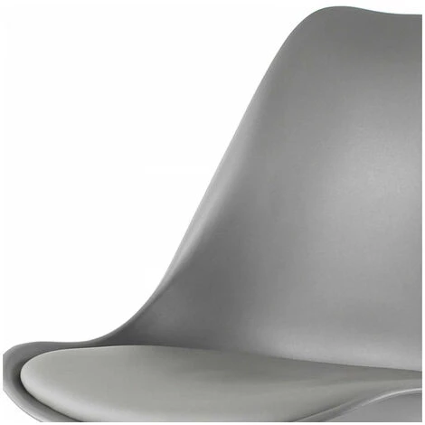 Tabouret De Bar BOBOCHIC - Lot De 4 Tabourets De Bar H 106cm MIKADO Gris - Gris 7 Tabouret De Bar BOBOCHIC - Lot De 4 Tabourets De Bar H 106cm MIKADO Gris - Gris – Image 5