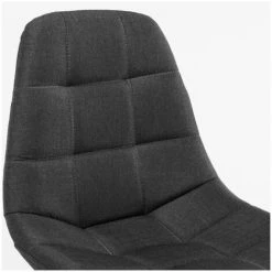 Tabouret De Bar BOBOCHIC - Lot De 2 Tabourets H 115cm LYSI Acier Brossé Anthracite - Anthracite -BOBOCHIC Soldes 2022 24074349 4