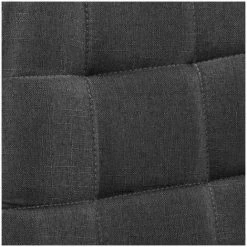 Tabouret De Bar BOBOCHIC - Lot De 2 Tabourets H 115cm LYSI Acier Brossé Anthracite - Anthracite -BOBOCHIC Soldes 2022 24074349 5