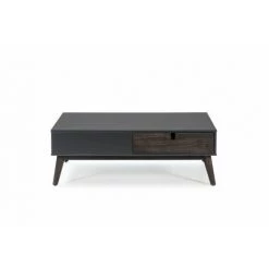 Tables Basses BOBOCHIC - Table Basse YUGO Anthracite Et Bois Foncé - Gris 10 Tables Basses BOBOCHIC - Table Basse YUGO Anthracite Et Bois Foncé - Gris -BOBOCHIC Soldes 2022 24120623 4