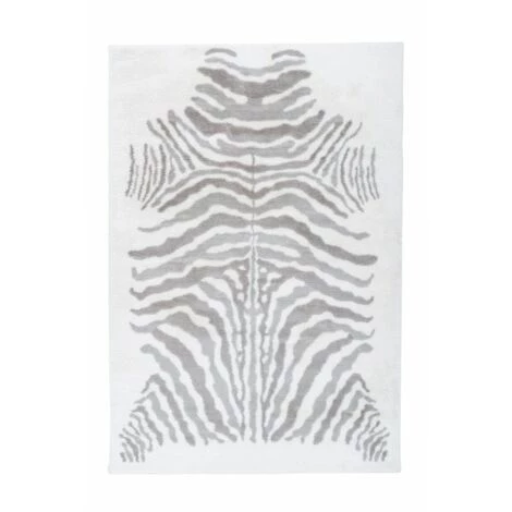 Tapis BOBOCHIC - Tapis Poils Courts ZORI Motif Animal - Gris 3 Tapis BOBOCHIC - Tapis Poils Courts ZORI Motif Animal - Gris