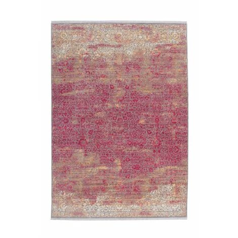 Tapis BOBOCHIC - Tapis Poils Courts FONZY Motif Vintage - Orange 3 Tapis BOBOCHIC - Tapis Poils Courts FONZY Motif Vintage - Orange