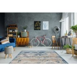 Tapis BOBOCHIC - Tapis Poils Courts FONZY Motif Vintage - Crème -BOBOCHIC Soldes 2022 24338124 4