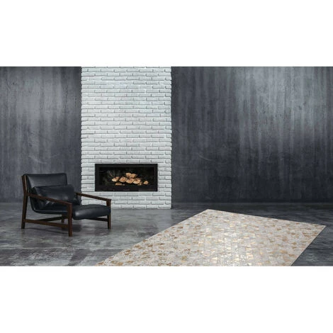 Tapis BOBOCHIC - Tapis Fabrication Artisanale KIMI Motif Glamour - Ivoire 4 Tapis BOBOCHIC - Tapis Fabrication Artisanale KIMI Motif Glamour - Ivoire – Image 2