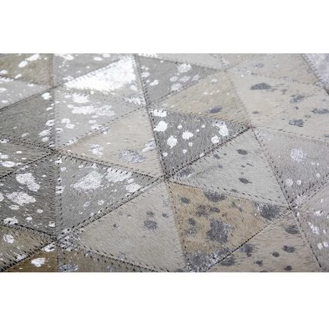 Tapis BOBOCHIC - Tapis Fabrication Artisanale KIMI Motif Glamour - Gris 6 Tapis BOBOCHIC - Tapis Fabrication Artisanale KIMI Motif Glamour - Gris – Image 4