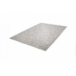 Tapis BOBOCHIC - Tapis Fabrication Artisanale KIMI Motif Glamour - Gris