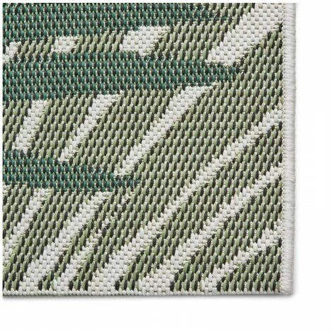 Tapis BOBOCHIC - Tapis Tissé CALIFORNIA Motif Imprimé 120x170 Vert - Vert 7 Tapis BOBOCHIC - Tapis Tissé CALIFORNIA Motif Imprimé 120x170 Vert - Vert – Image 5