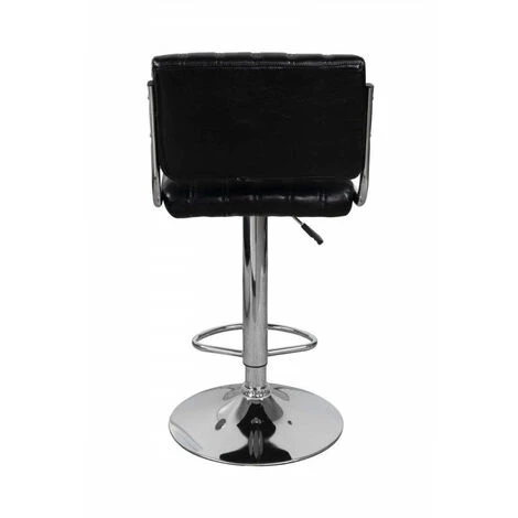 Tabouret De Bar BOBOCHIC - Lot De 2 Tabourets H.109 Cm VARTA Noir - Noir 7 Tabouret De Bar BOBOCHIC - Lot De 2 Tabourets H.109 Cm VARTA Noir - Noir – Image 5