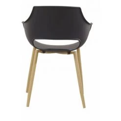 Chaise Et Fauteuil De Table BOBOCHIC - Lot De 2 Fauteuils POTER Noir - Noir 9 Chaise Et Fauteuil De Table BOBOCHIC - Lot De 2 Fauteuils POTER Noir - Noir -BOBOCHIC Soldes 2022 25388173 4