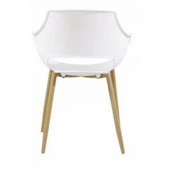 Chaise Et Fauteuil De Table BOBOCHIC - Lot De 2 Fauteuils POTER Blanc - Blanc 9 Chaise Et Fauteuil De Table BOBOCHIC - Lot De 2 Fauteuils POTER Blanc - Blanc -BOBOCHIC Soldes 2022 25388176 4