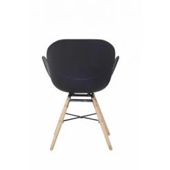 Chaise Et Fauteuil De Table BOBOCHIC - Lot De 2 Fauteuils FABIO Noir - Noir -BOBOCHIC Soldes 2022 25388180 4