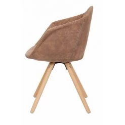 Chaise Et Fauteuil De Table BOBOCHIC - Lot De 2 Fauteuils De Table GABI Marron - Marron 10 Chaise Et Fauteuil De Table BOBOCHIC - Lot De 2 Fauteuils De Table GABI Marron - Marron -BOBOCHIC Soldes 2022 25388212 4