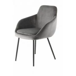 Chaise Et Fauteuil De Table BOBOCHIC - Lot De 2 Fauteuils De Table JAO Gris - Gris