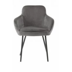 Chaise Et Fauteuil De Table BOBOCHIC - Lot De 2 Fauteuils De Table JAO Gris - Gris -BOBOCHIC Soldes 2022 25388223 3