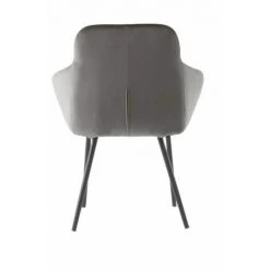 Chaise Et Fauteuil De Table BOBOCHIC - Lot De 2 Fauteuils De Table JAO Gris - Gris -BOBOCHIC Soldes 2022 25388223 5