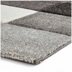 Tapis BOBOCHIC - Tapis Poils Courts LONDON Motif Graphique 60x230 Gris - Gris -BOBOCHIC Soldes 2022 26000963 5