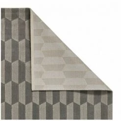 Tapis BOBOCHIC - Tapis Poils Courts IMAN Motif Graphique 120x170 Gris Foncé - Gris Foncé -BOBOCHIC Soldes 2022 26299755 3