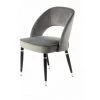Chaise Et Fauteuil De Table BOBOCHIC - Lot De 2 Chaises De Table RICHARD Gris - Gris -BOBOCHIC Soldes 2022 26299782 1