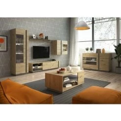 Meubles TV BOBOCHIC - Meuble TV 188 Cm ARCOMA Chêne Et Gris - Chêne Et Gris 10 Meubles TV BOBOCHIC - Meuble TV 188 Cm ARCOMA Chêne Et Gris - Chêne Et Gris -BOBOCHIC Soldes 2022 26660935 4