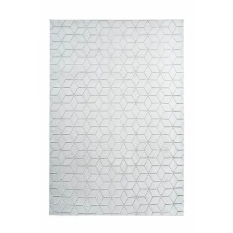 Tapis BOBOCHIC - Tapis Poils Courts SIGMA Motif Contemporain - Blanc 3 Tapis BOBOCHIC - Tapis Poils Courts SIGMA Motif Contemporain - Blanc