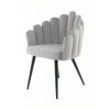 Chaise Et Fauteuil De Table BOBOCHIC - Chaise VOLOUTTO Gris - Gris