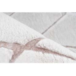 Tapis BOBOCHIC - Tapis Style Berbère BETA Blanc Motifs En Losange - Blanc -BOBOCHIC Soldes 2022 27175741 3