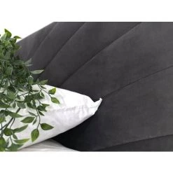 Tête De Lit BOBOCHIC - Tête De Lit 150cm VELVET Anthracite - Anthracite -BOBOCHIC Soldes 2022 28027069 4