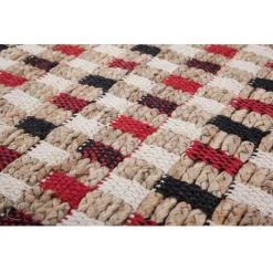 Tapis D'extérieur BOBOCHIC - Tapis D'extérieur MALEE Naturel + Multicolore En Jute - Multicolore -BOBOCHIC Soldes 2022 28108800 3