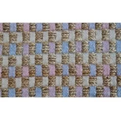 Tapis D'extérieur BOBOCHIC - Tapis D'extérieur MALEE Naturel + Multicolore En Jute - Multicolore -BOBOCHIC Soldes 2022 28108804 3
