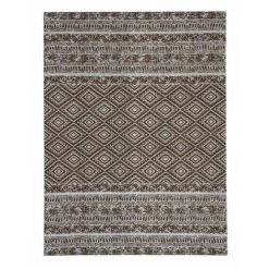 Tapis D'extérieur BOBOCHIC - Tapis D'extérieur SAVIKA Style Bohème - Marron