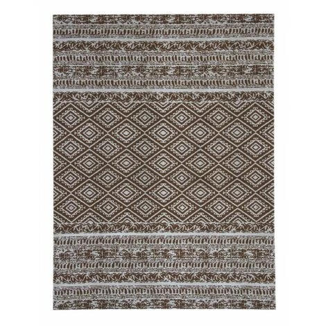 Tapis D'extérieur BOBOCHIC - Tapis D'extérieur SAVIKA Style Bohème - Marron 3 Tapis D'extérieur BOBOCHIC - Tapis D'extérieur SAVIKA Style Bohème - Marron