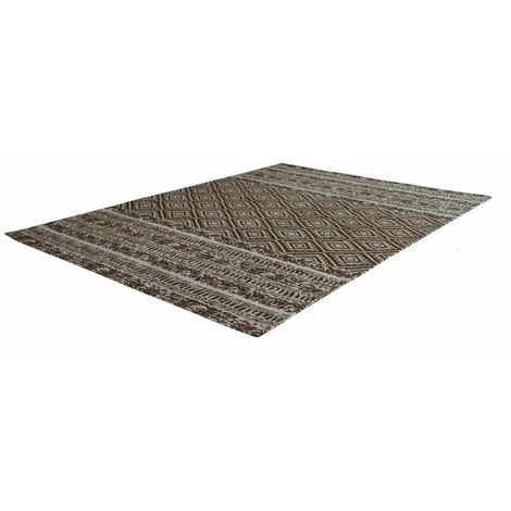 Tapis D'extérieur BOBOCHIC - Tapis D'extérieur SAVIKA Style Bohème - Marron 4 Tapis D'extérieur BOBOCHIC - Tapis D'extérieur SAVIKA Style Bohème - Marron – Image 2