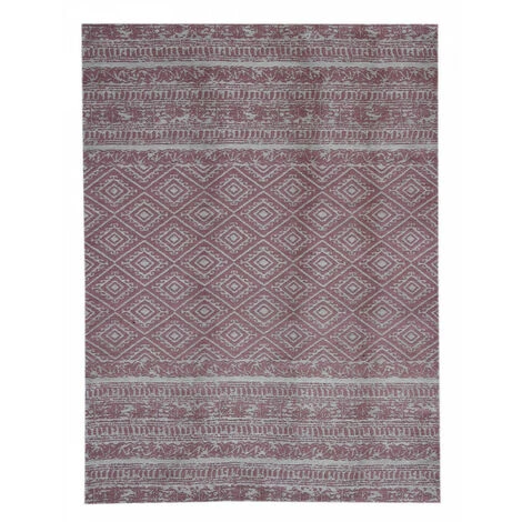 Tapis D'extérieur BOBOCHIC - Tapis D'extérieur SAVIKA Style Bohème - Rose 3 Tapis D'extérieur BOBOCHIC - Tapis D'extérieur SAVIKA Style Bohème - Rose