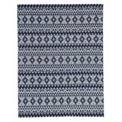 Tapis D'extérieur BOBOCHIC - Tapis D'extérieur SAVIKA Style Bohème - Bleu