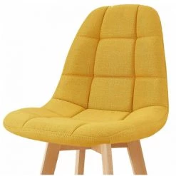 Tabouret De Bar BOBOCHIC - Lot De 2 Tabourets De Bar H 105cm MARIUS Jaune -BOBOCHIC Soldes 2022 28282632 4