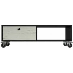 Tables Basses BOBOCHIC - Table Basse MIAMI Noir Et Blanc - Noir -BOBOCHIC Soldes 2022 28424100 4