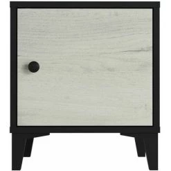 Table De Chevet BOBOCHIC - Chevet 1 Porte MIAMI Noir Et Blanc - Noir 11 Table De Chevet BOBOCHIC - Chevet 1 Porte MIAMI Noir Et Blanc - Noir -BOBOCHIC Soldes 2022 28424130 5