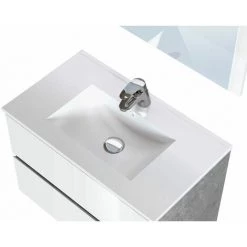 BOBOCHIC Meuble De Salle De Bain 80 Cm ALANI Gris - Gris 11 BOBOCHIC Meuble De Salle De Bain 80 Cm ALANI Gris - Gris -BOBOCHIC Soldes 2022 28424219 5