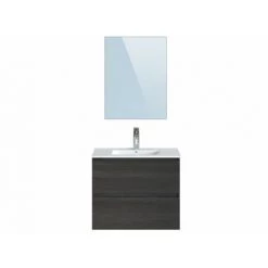 BOBOCHIC Meuble De Salle De Bain 80 Cm LUANA Anthracite - Anthracite 10 BOBOCHIC Meuble De Salle De Bain 80 Cm LUANA Anthracite - Anthracite -BOBOCHIC Soldes 2022 28424235 4