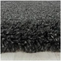 Tapis BOBOCHIC - Tapis Shaggy FALMA Uni 60x110 Gris - Gris -BOBOCHIC Soldes 2022 29063813 3