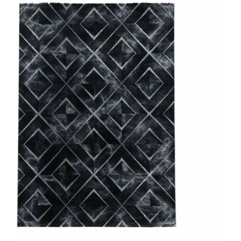 Tapis BOBOCHIC - Tapis Poils Courts KONOS 1 Motif Graphique 80x150 Gris Clair - Gris Clair 3 Tapis BOBOCHIC - Tapis Poils Courts KONOS 1 Motif Graphique 80x150 Gris Clair - Gris Clair