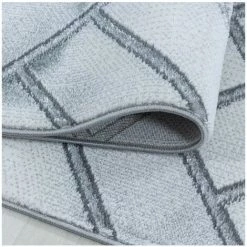 Tapis BOBOCHIC - Tapis Poils Courts MARTIE Motif Graphique 80x150 Gris Clair - Gris Clair -BOBOCHIC Soldes 2022 29093559 4