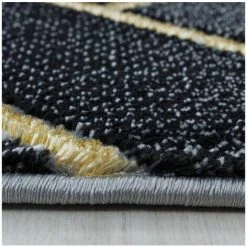 Tapis BOBOCHIC - Tapis Poils Courts MARTIE Motif Graphique 80x150 Jaune - Jaune -BOBOCHIC Soldes 2022 29093570 3