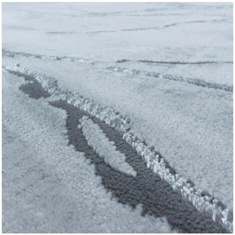 Tapis BOBOCHIC - Tapis Poils Courts IZELIE Motif Graphique 80x150 Gris Clair - Gris Clair 7 Tapis BOBOCHIC - Tapis Poils Courts IZELIE Motif Graphique 80x150 Gris Clair - Gris Clair – Image 5