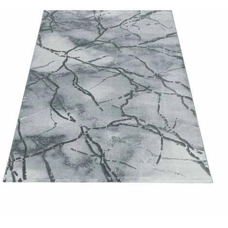 Tapis BOBOCHIC - Tapis Poils Courts IZELIE Motif Graphique 120x170 Gris Clair - Gris Clair 4 Tapis BOBOCHIC - Tapis Poils Courts IZELIE Motif Graphique 120x170 Gris Clair - Gris Clair – Image 2