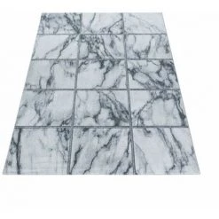 Tapis BOBOCHIC - Tapis Poils Courts AZELIA Motif Graphique 80x150 Gris Clair - Gris Clair -BOBOCHIC Soldes 2022 29093625 2