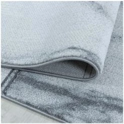 Tapis BOBOCHIC - Tapis Poils Courts AZELIA Motif Graphique 80x150 Gris Clair - Gris Clair -BOBOCHIC Soldes 2022 29093625 4