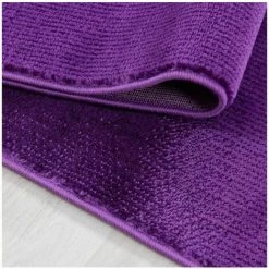 Tapis BOBOCHIC - Tapis Poils Courts NERMA Motif Graphique 80x300 Lilas - Lilas -BOBOCHIC Soldes 2022 29094032 4